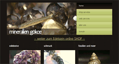 Desktop Screenshot of mineraliendiscount.de