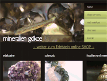 Tablet Screenshot of mineraliendiscount.de